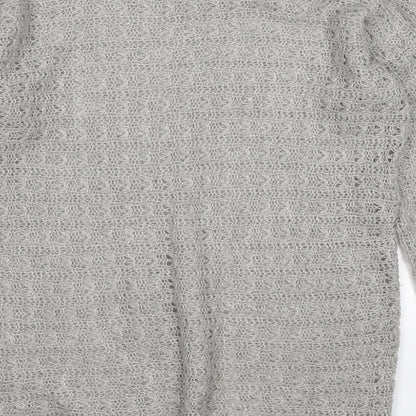 Atmosphere Womens Grey  Knit Pullover Jumper Size 10