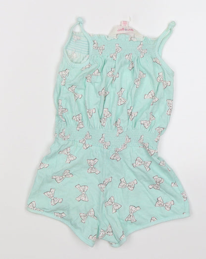 Girl2Girl Girls Green Flecked  Playsuit One-Piece Size 2-3 Years  - BOWS