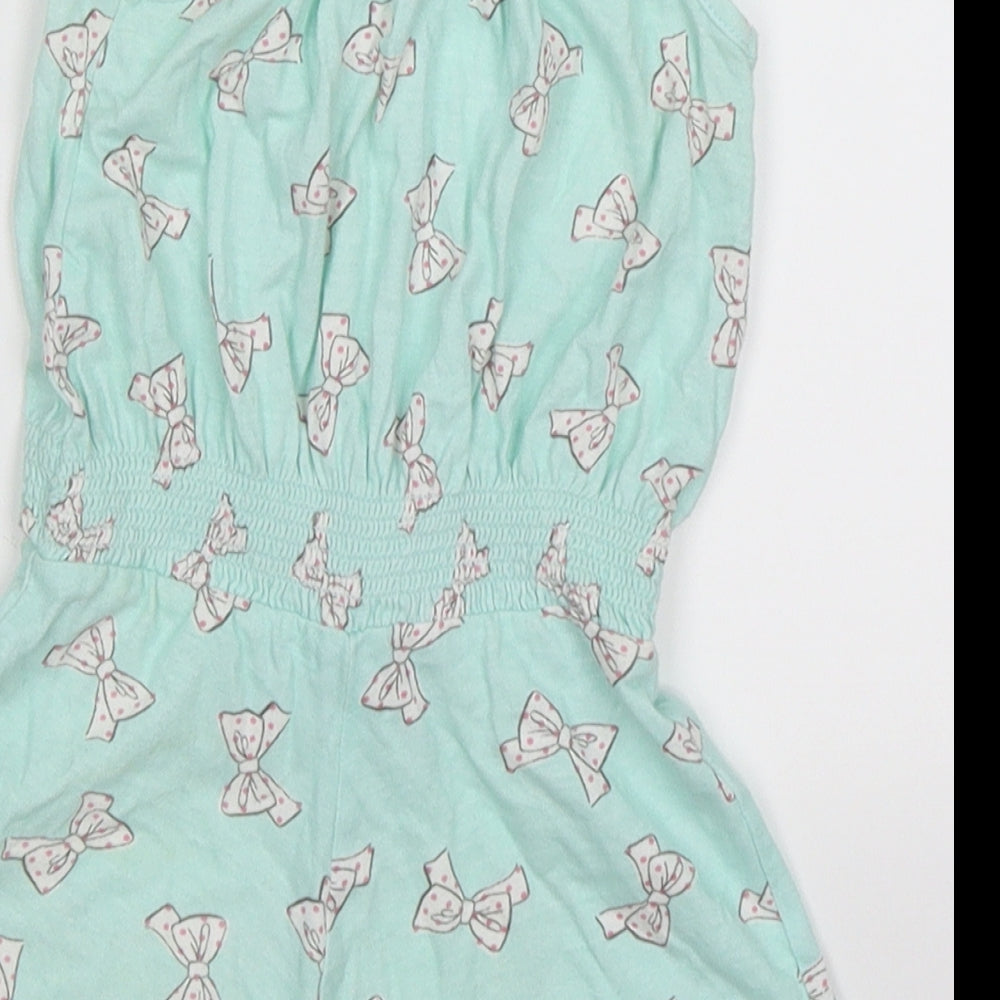 Girl2Girl Girls Green Flecked  Playsuit One-Piece Size 2-3 Years  - BOWS
