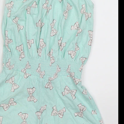Girl2Girl Girls Green Flecked  Playsuit One-Piece Size 2-3 Years  - BOWS