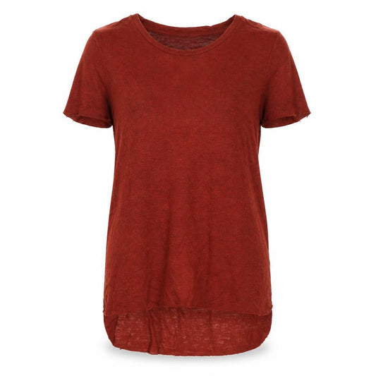 Vero Moda Womens Brown  Knit Tunic T-Shirt Size S