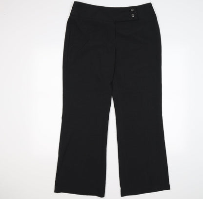 Womens UK Size 14 Marks and Spencer Regular Fit  Grey Trousers