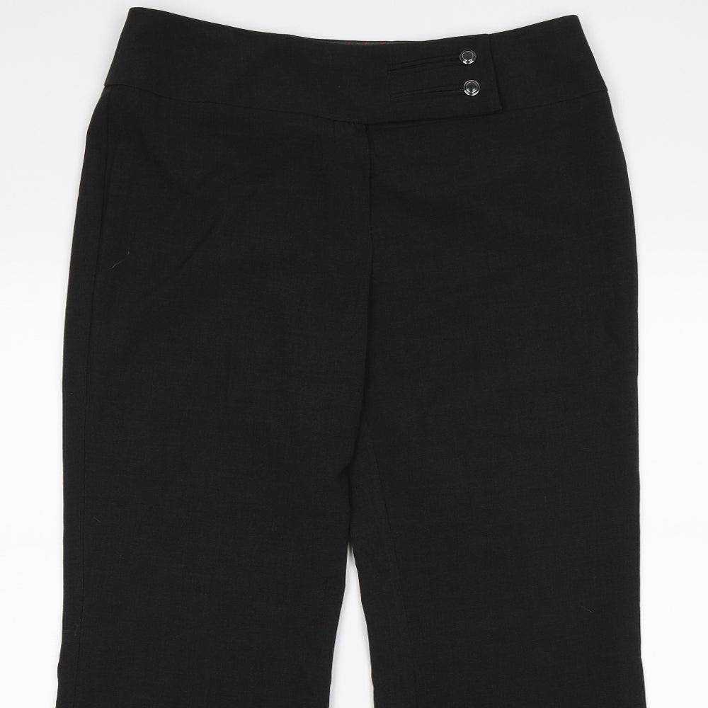 Womens UK Size 14 Marks and Spencer Regular Fit  Grey Trousers