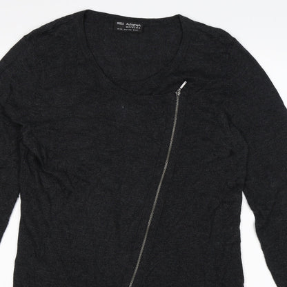 Autograph Womens Grey  Knit Jumper Dress  Size 12