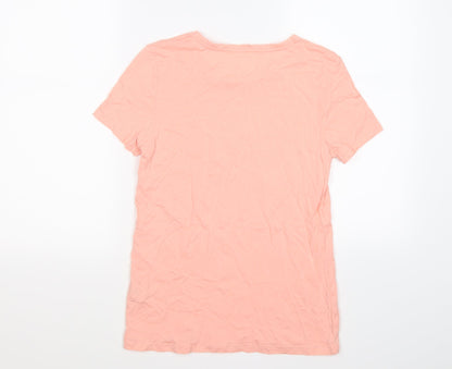 Primark Womens Pink   Basic T-Shirt Size XS  - peachy keen