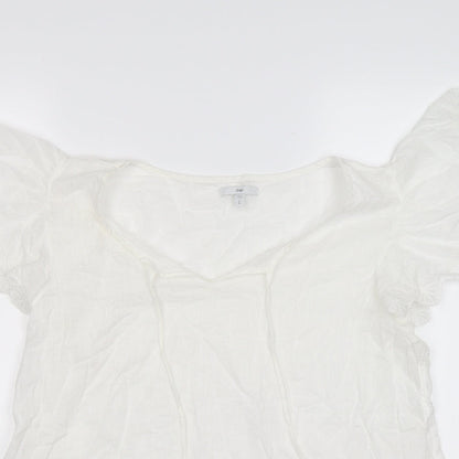 Gap Womens White   Tunic T-Shirt Size L