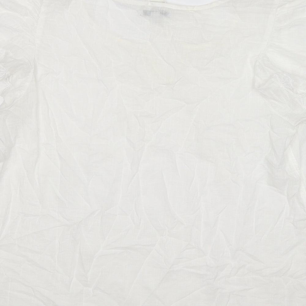 Gap Womens White   Tunic T-Shirt Size L