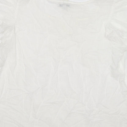 Gap Womens White   Tunic T-Shirt Size L