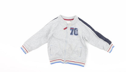 Boots Mini Club Boys Grey   Jacket  Size 12-18 Months