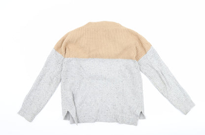 Yes Lola Womens Grey   Pullover Jumper Size S