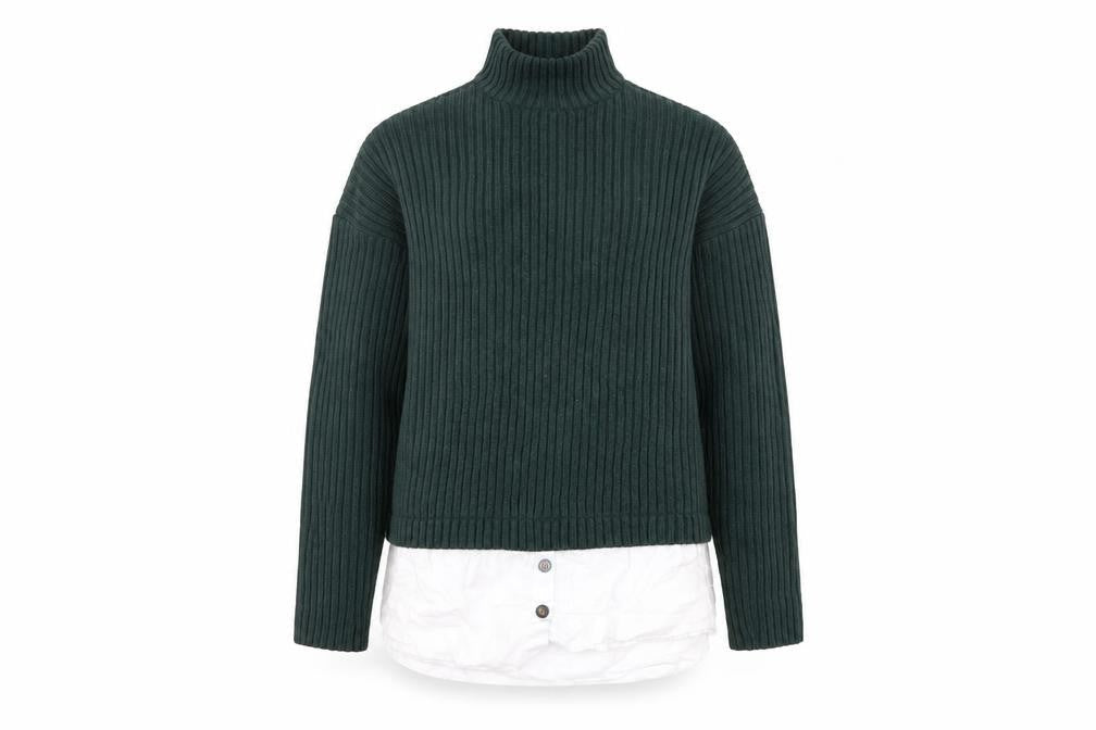 Noisy May Womens Green   Pullover Jumper Size S
