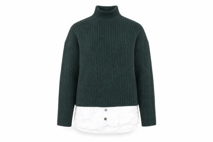 Noisy May Womens Green   Pullover Jumper Size S