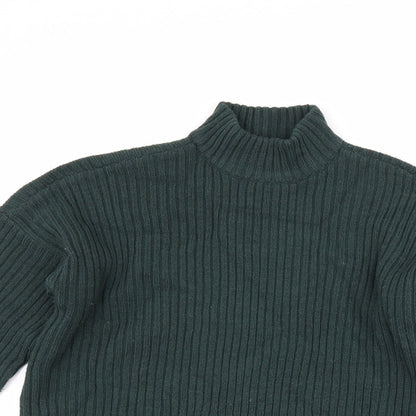 Noisy May Womens Green   Pullover Jumper Size S