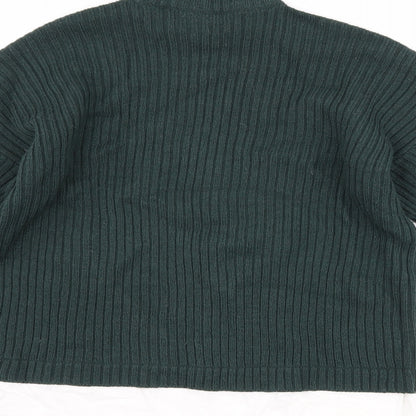 Noisy May Womens Green   Pullover Jumper Size S