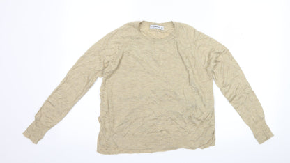 Zara Womens Brown   Pullover Jumper Size S