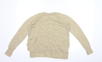 Zara Womens Brown   Pullover Jumper Size S