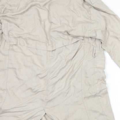 LFT Womens Beige   Jacket Coatigan Size S