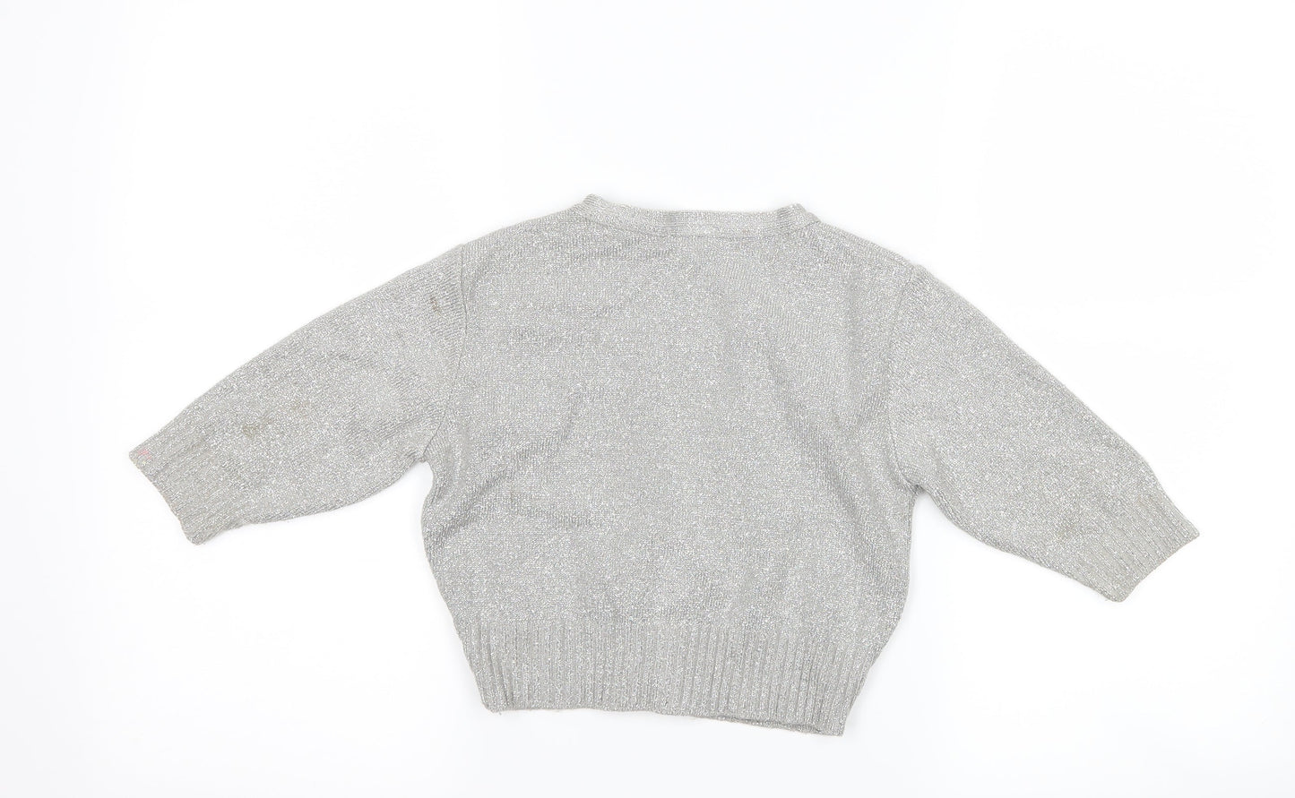 New Look Girls Grey   Shrug Jumper Size 8 Years