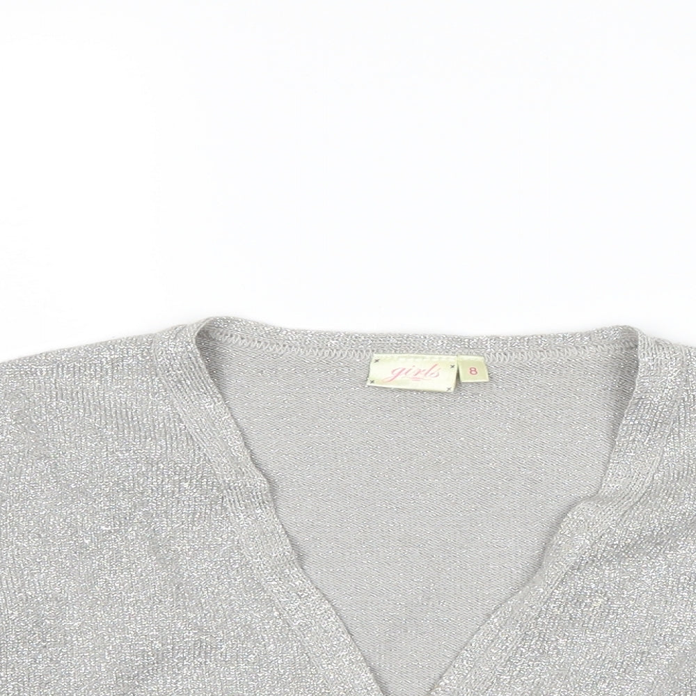 New Look Girls Grey   Shrug Jumper Size 8 Years