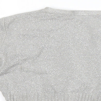 New Look Girls Grey   Shrug Jumper Size 8 Years