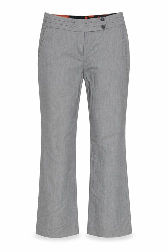 Womens UK Size 10 Per Una Regular Fit  Grey Trousers