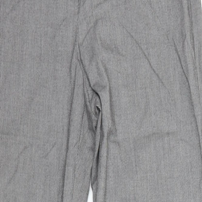 Womens UK Size 10 Per Una Regular Fit  Grey Trousers