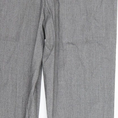 Womens UK Size 10 Per Una Regular Fit  Grey Trousers