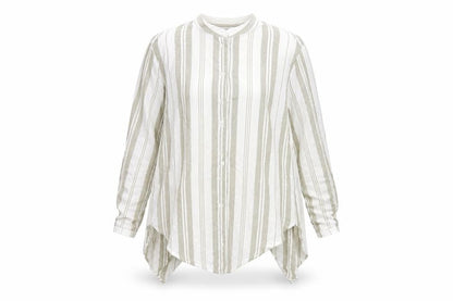Womens UK Size 6 Atmosphere White Basic Button-Up