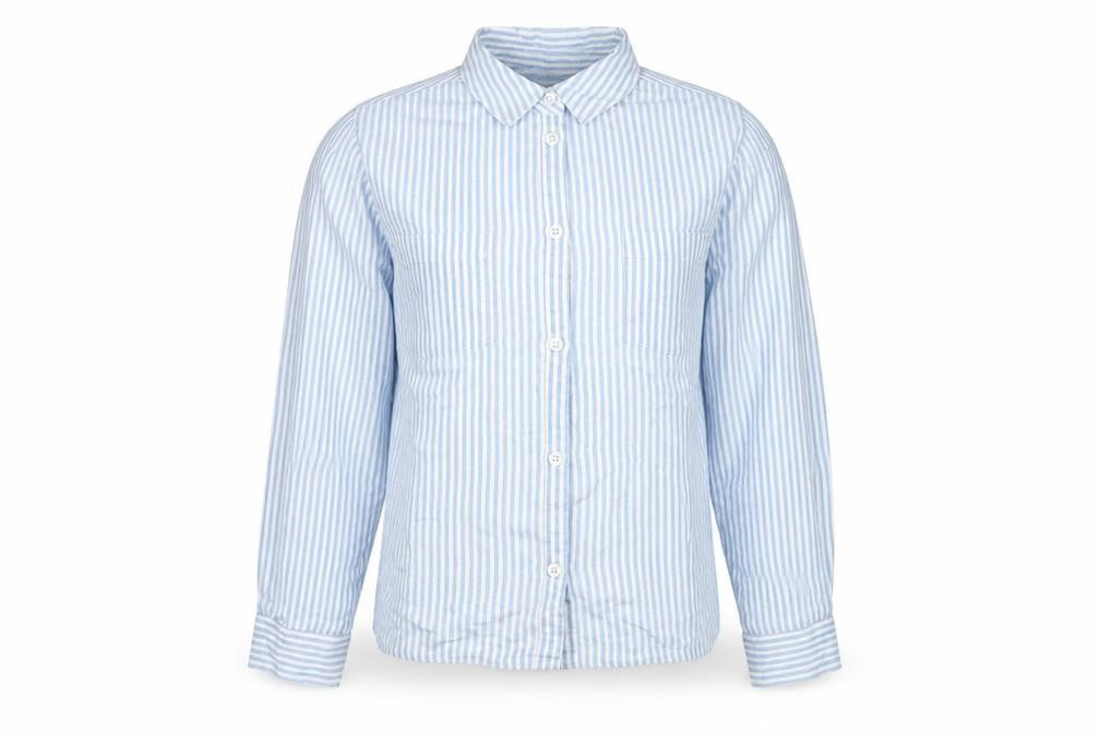 Womens UK Size 6 Only Blue Basic Button-Up