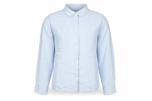 Womens UK Size 6 Only Blue Basic Button-Up