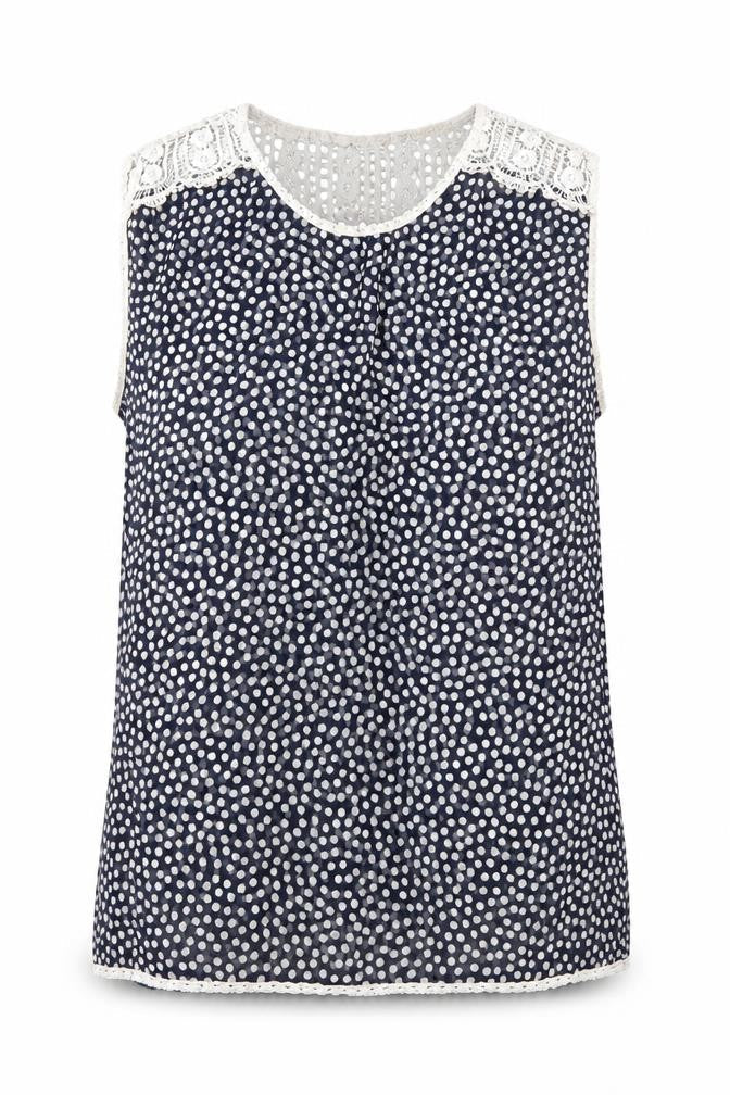 Womens UK Size 12 Be Beau Black Basic Blouse
