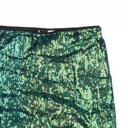 Divided Womens Multicoloured   A-Line Skirt Size S