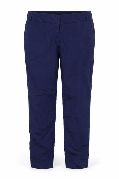 Womens UK Size 12 Warehouse Regular Fit  Blue Trousers