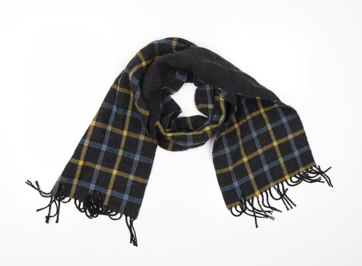 Dressmann Mens Grey Camouflage Knit Scarf  One Size