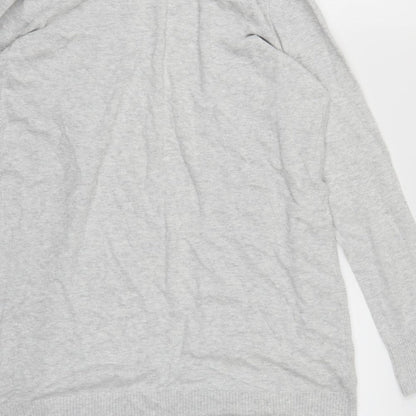 Gap Womens Grey  Knit Cardigan Jumper Size S