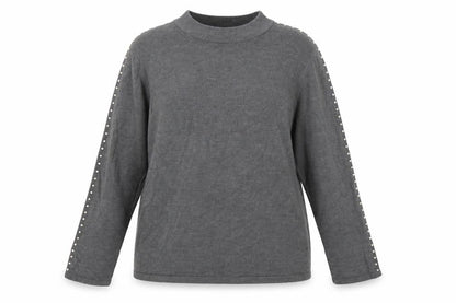 Marks & Spencer Womens Grey  Knit Pullover Jumper Size 18