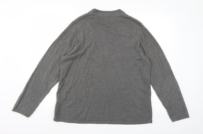 Marks & Spencer Womens Grey  Knit Pullover Jumper Size 18