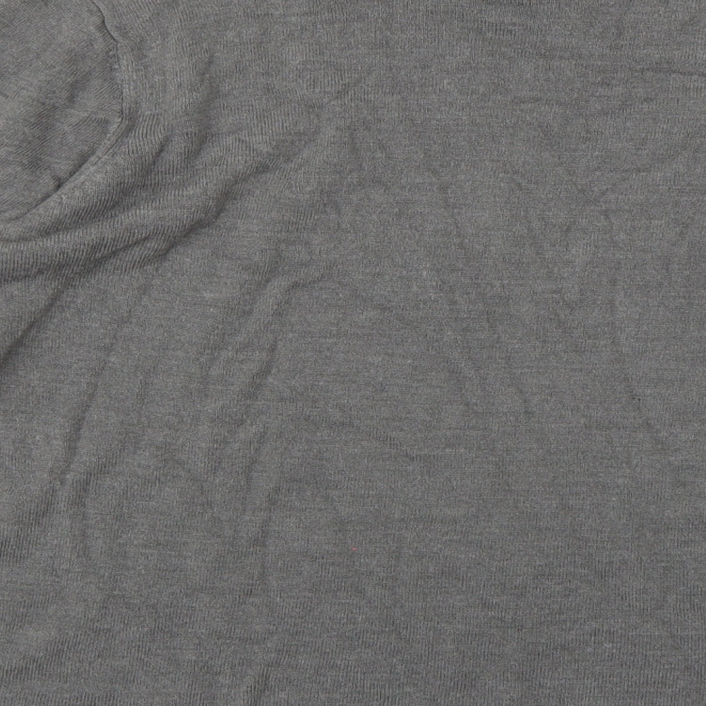 Marks & Spencer Womens Grey  Knit Pullover Jumper Size 18