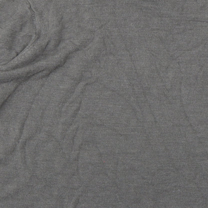 Marks & Spencer Womens Grey  Knit Pullover Jumper Size 18