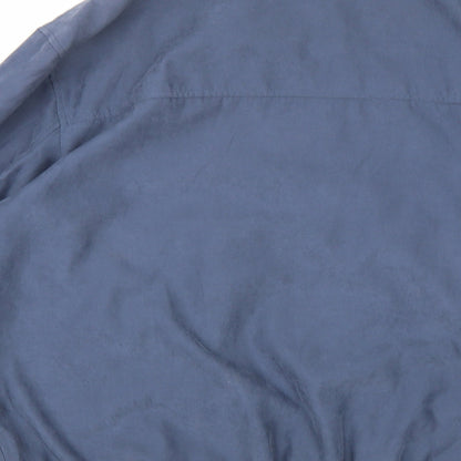 Mens UK Size M Escape Blue Overcoat