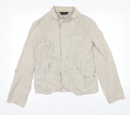 Womens UK Size 8 Dorothy Perkins Grey Jacket