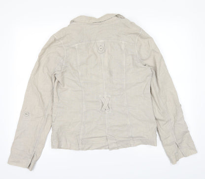 Womens UK Size 8 Dorothy Perkins Grey Jacket