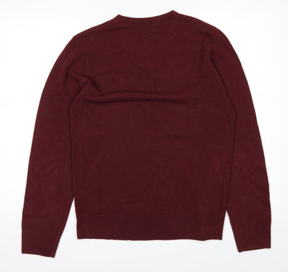 Peacocks Mens Purple    T-Shirt Size M