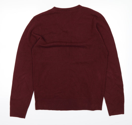 Peacocks Mens Purple    T-Shirt Size M