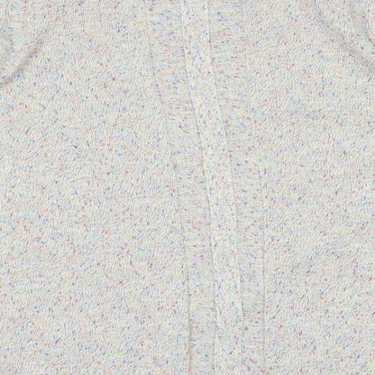Marks & Spencer Womens White Polka Dot  Pullover Jumper Size 16