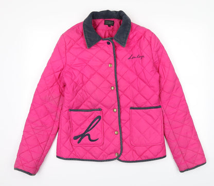 Henley Womens Pink   Jacket  Size 10