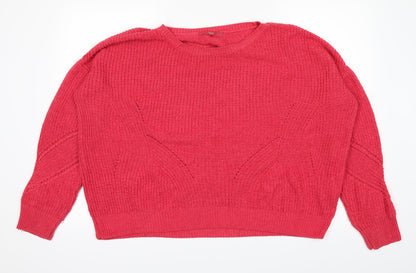 NEXT Womens Red   Pullover Jumper Size M
