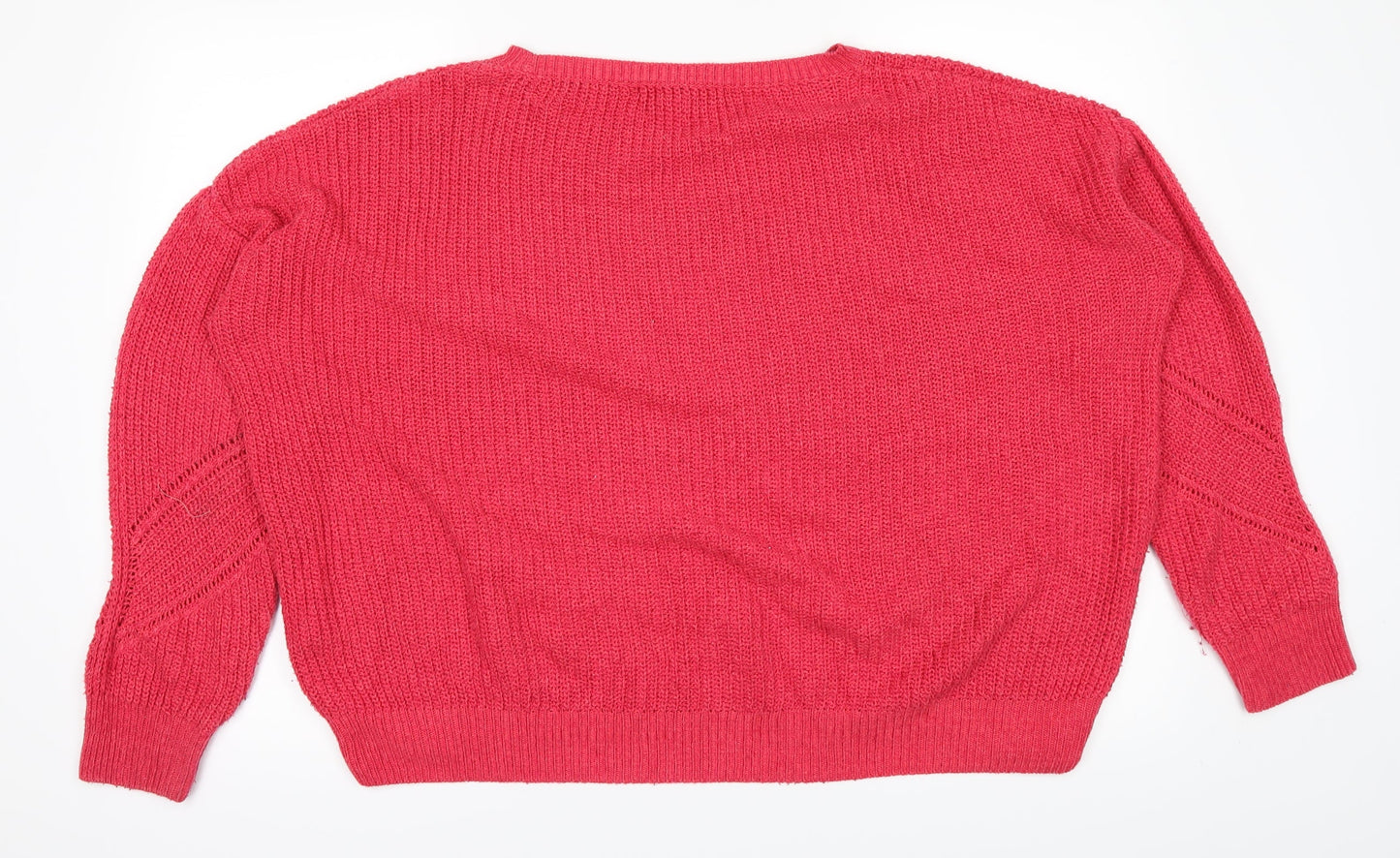 NEXT Womens Red   Pullover Jumper Size M