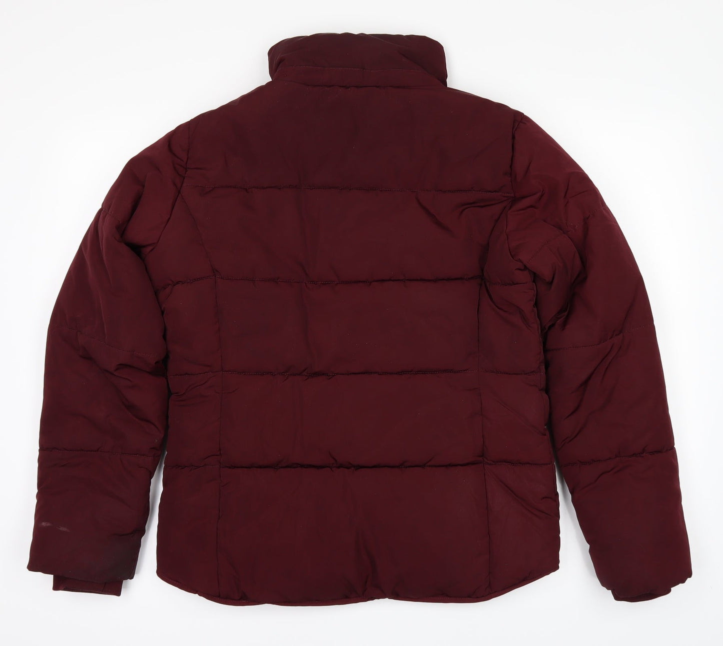 Womens UK Size 8 Topshop Purple Puffer Jacket