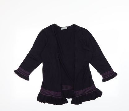 Per Una Womens Purple   Cardigan Jumper Size 14